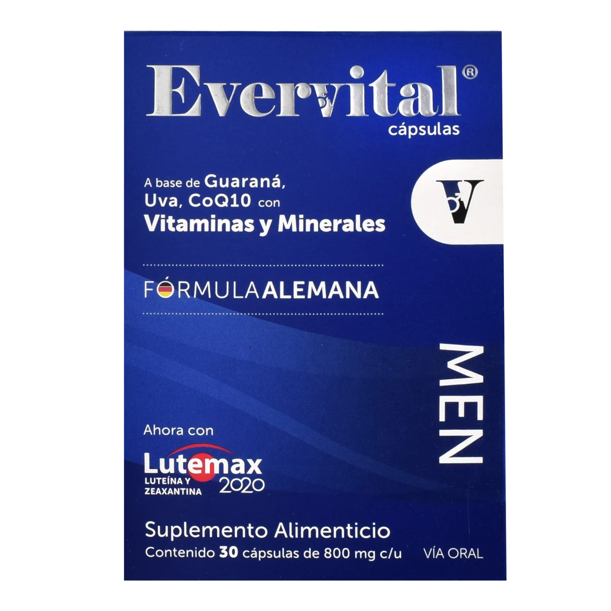 Evervital Men Vitamins and Minerals 30 Capsules